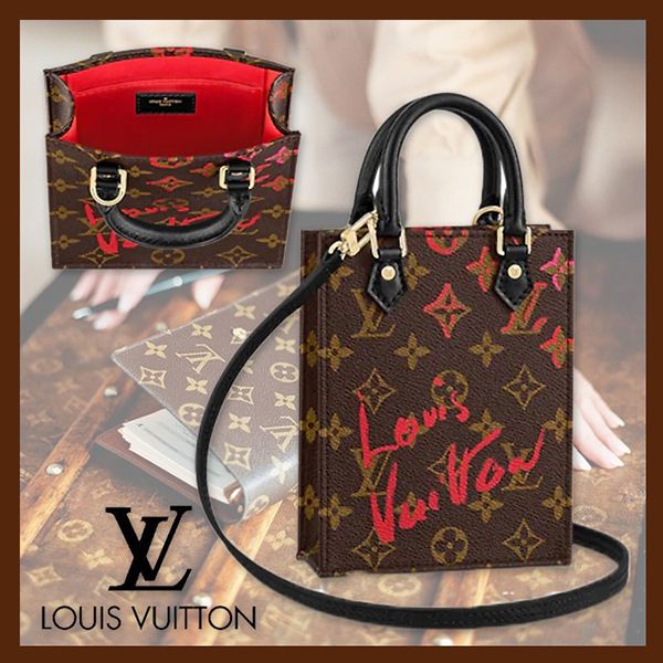 ルイヴィトン モノグラムxハート ミニ ショルダー バッグ偽物 小物入れ M80839